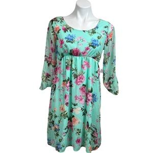 PINKBLUSH Maternity Floral Dress size M